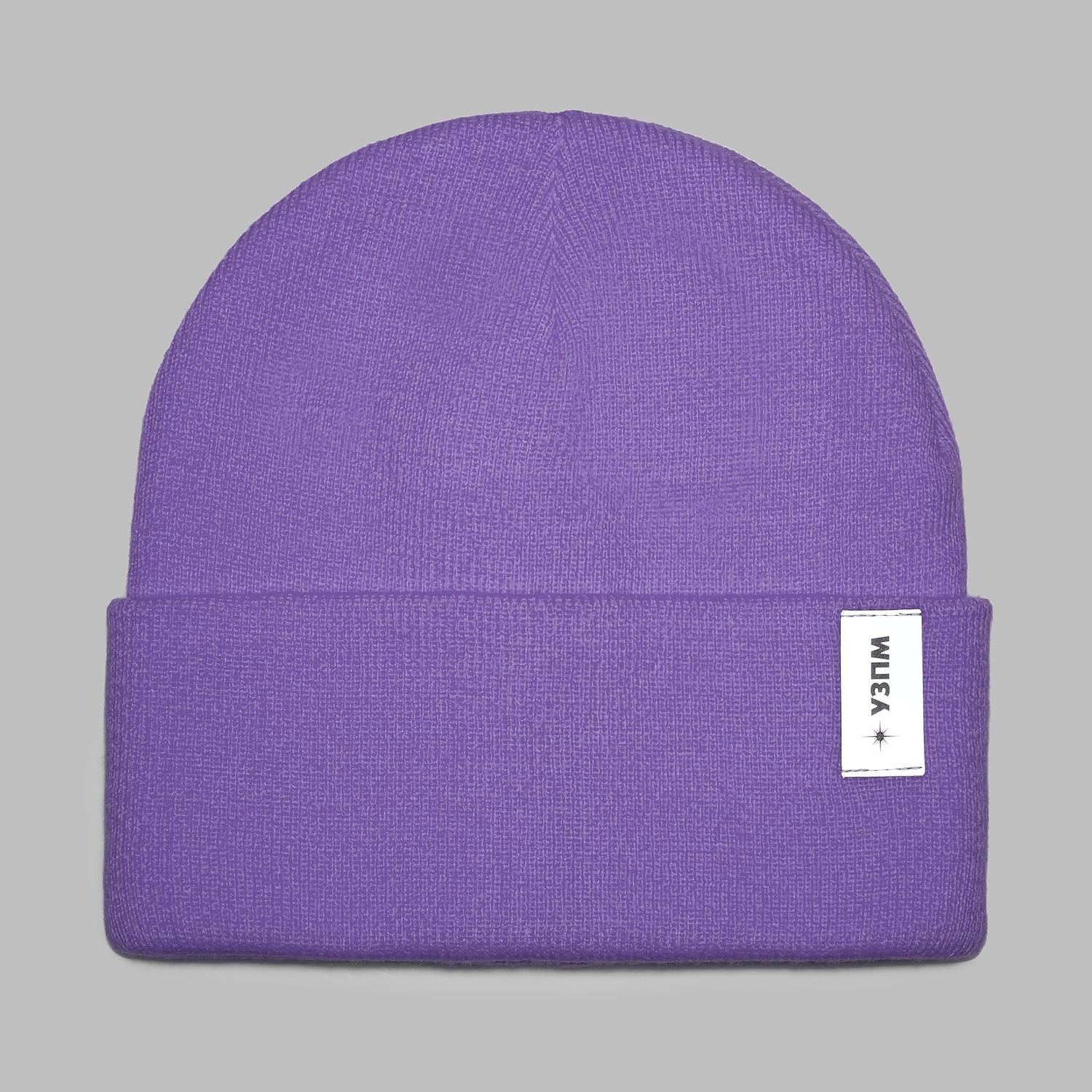 Шапка Urban Flow, фиолетовая с логотипом