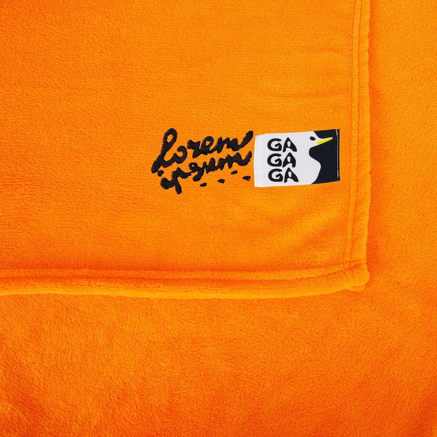 Плед Plush, оранжевый