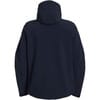 Куртка мужская Hooded Softshell темно-синяя с логотипом