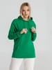 Толстовка с капюшоном унисекс Hoodie, зеленая с логотипом