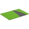 Картхолдер Dual, серо-зеленый с логотипом