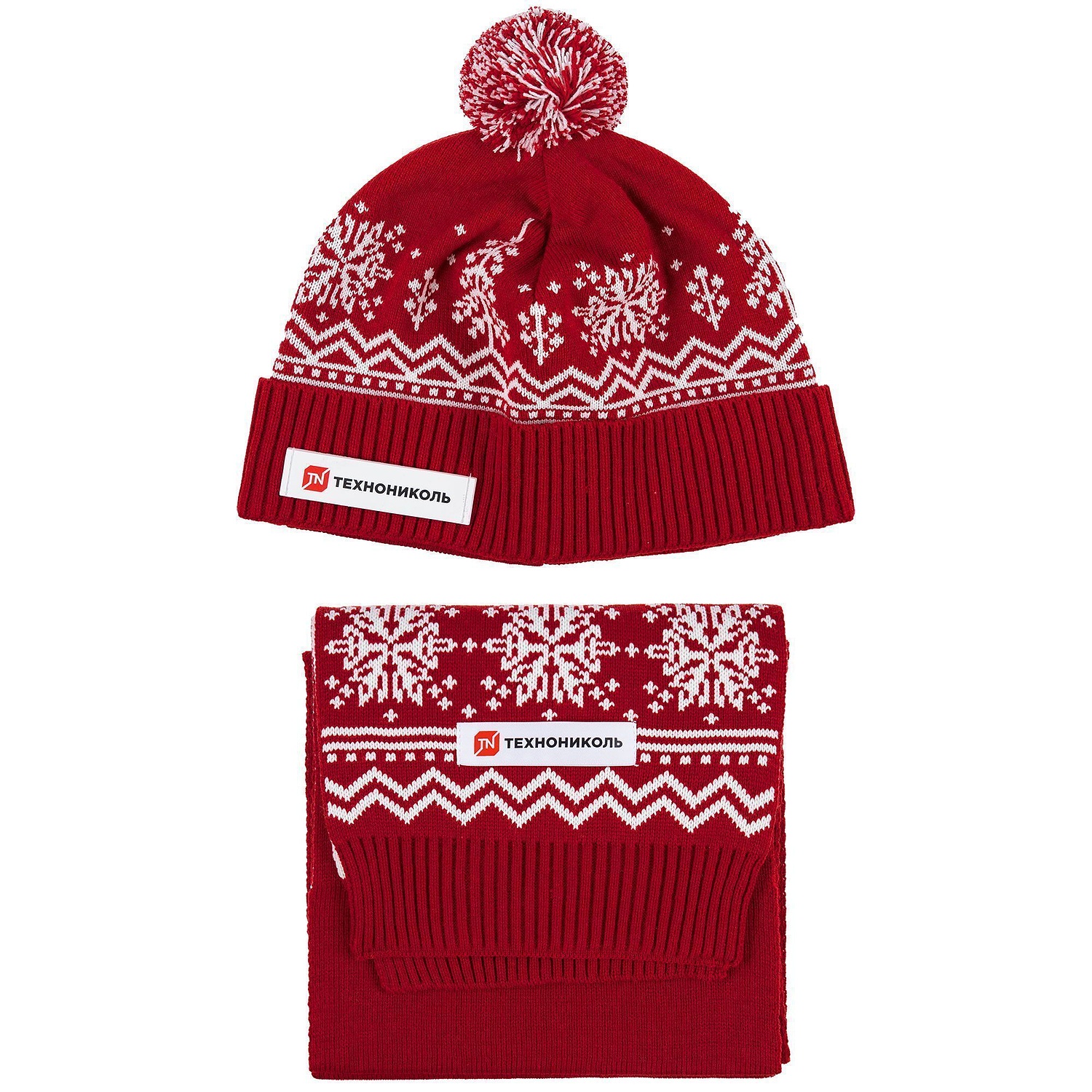 Лейбл из ПВХ Dzeta, S, белый с логотипом