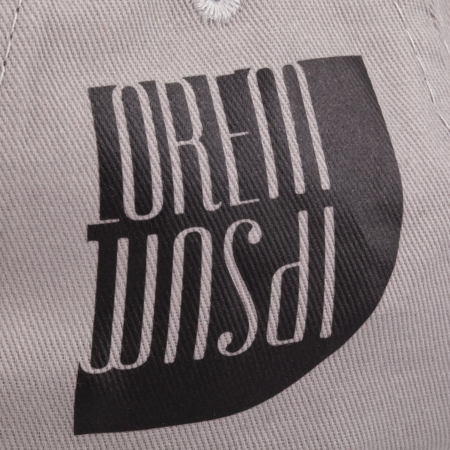 Бейсболка Apollo, серая с логотипом