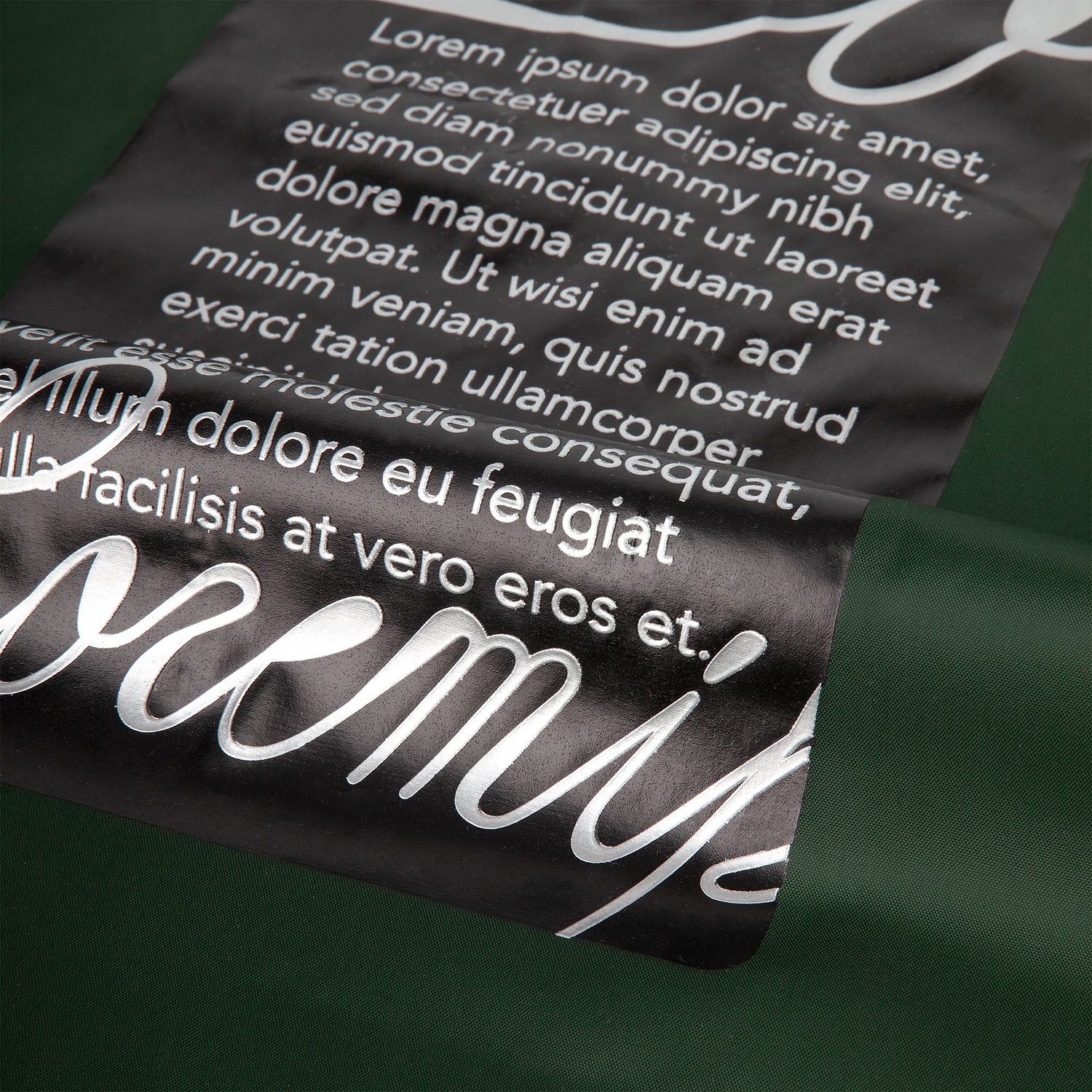 Ветровка из нейлона Surf 210, зеленая с логотипом