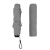 Зонт складной Luft Trek, серый с логотипом
