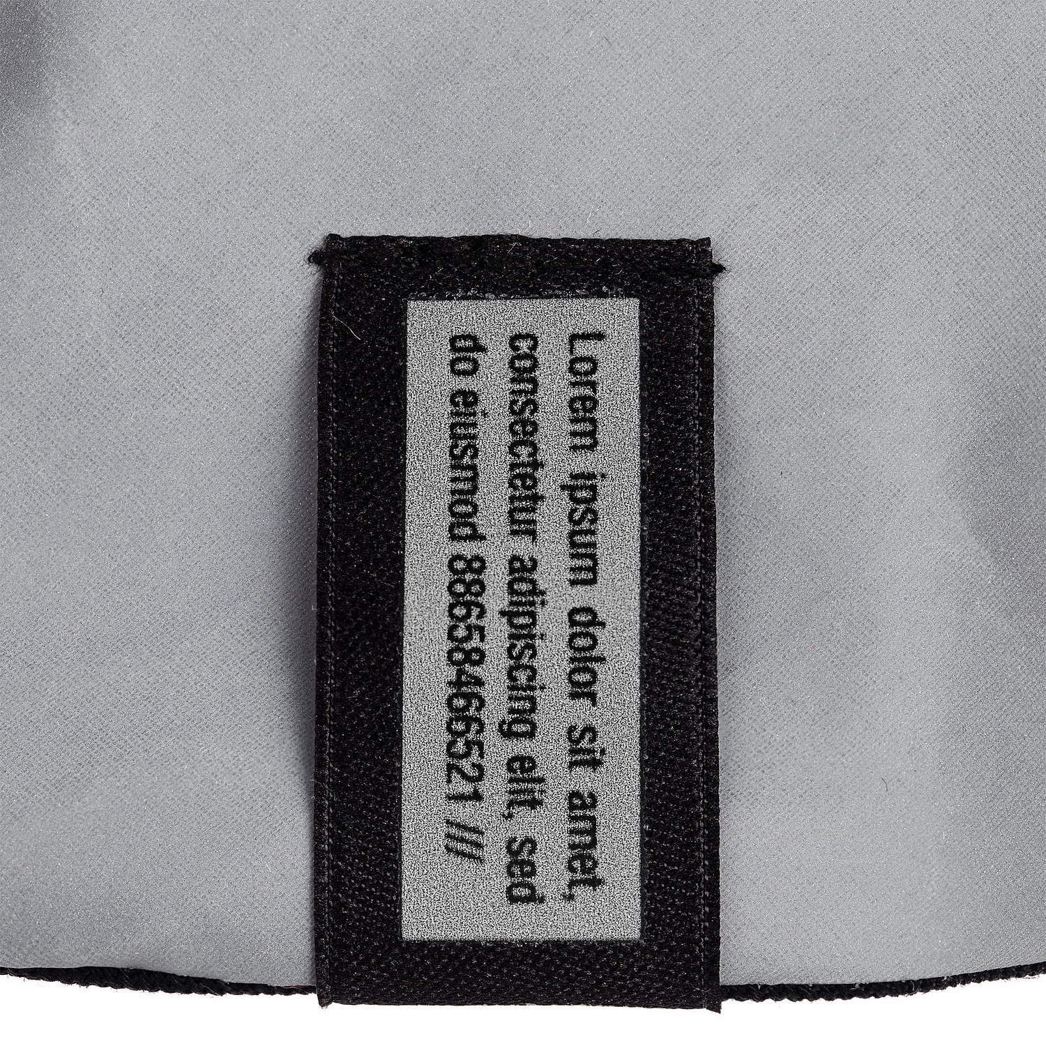 Панама Manifest из светоотражающей ткани, серая