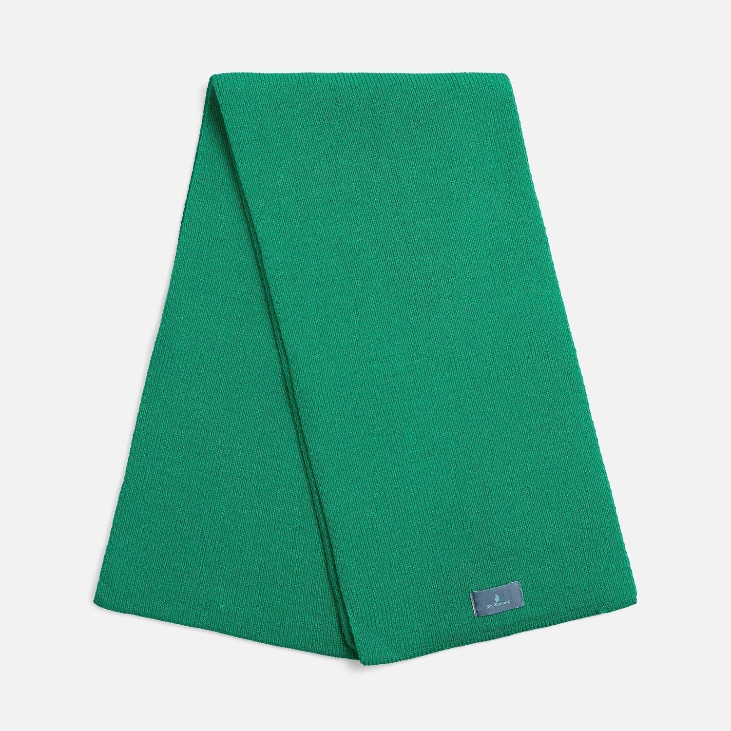 Шарф Urban Flow, зеленый с логотипом