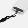 Шнурок для телефона TrendHand, черный с логотипом