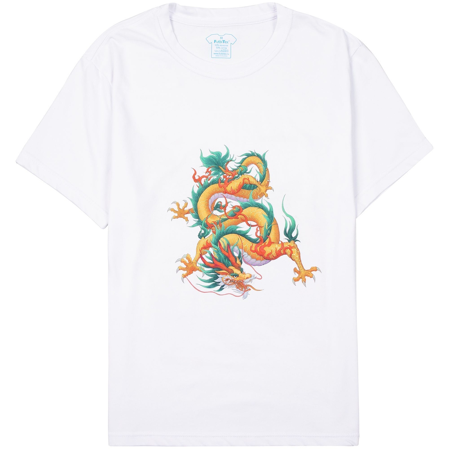 Футболка унисекс Sublimatism, белая с логотипом