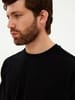 Футболка Oversize Premium, черная с логотипом