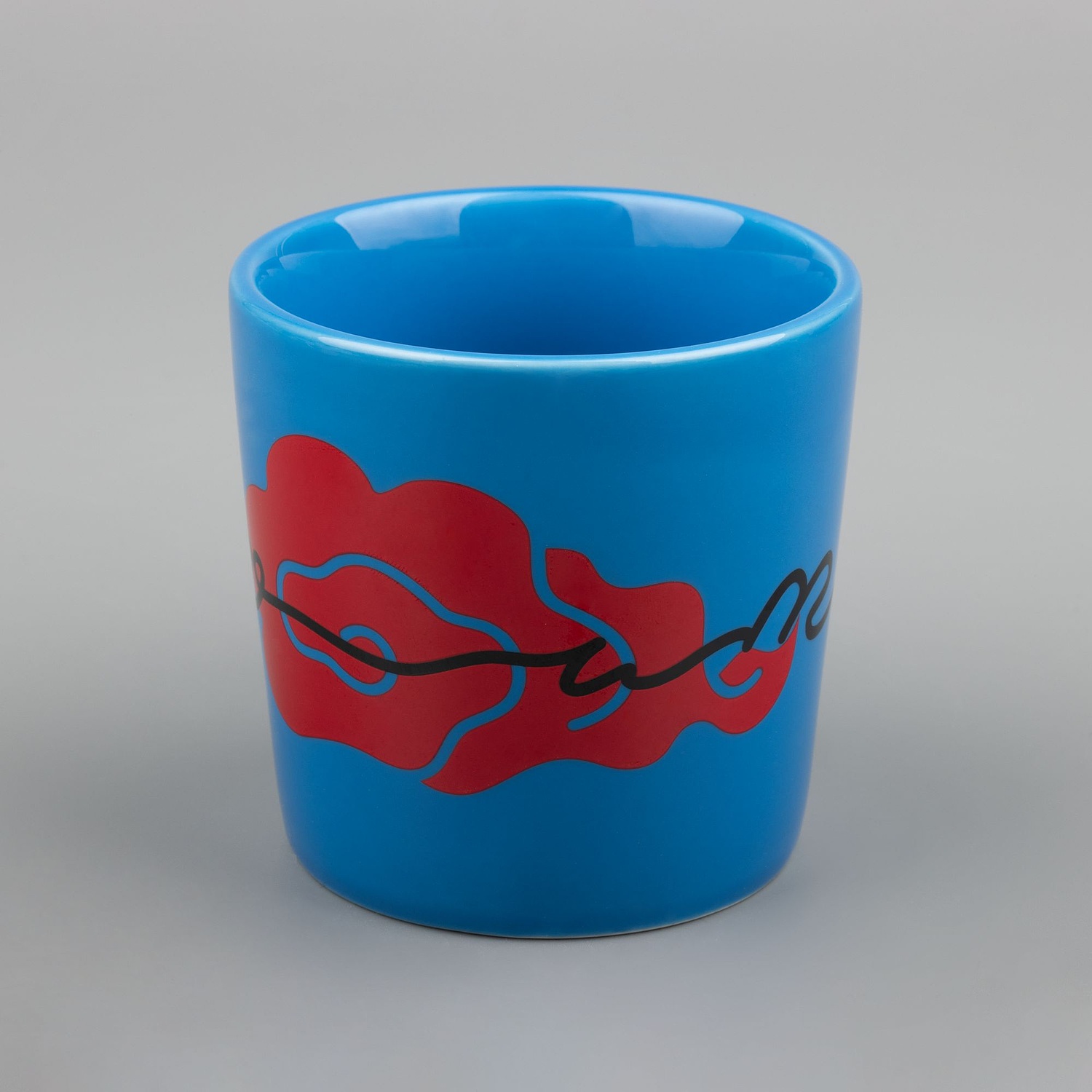 Кружка Valotti Medio, ярко-синяя с логотипом