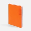 Ежедневник Tact, недатированный, оранжевый с логотипом