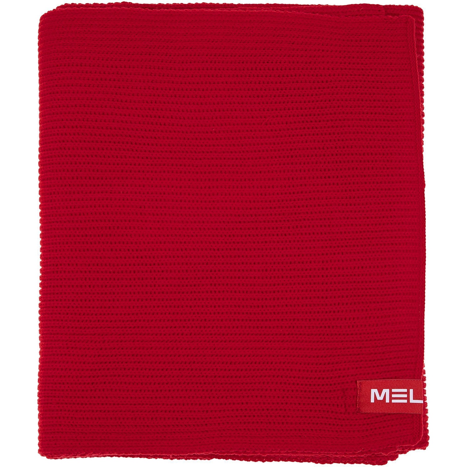 Шарф Life Explorer, красный (алый) с логотипом