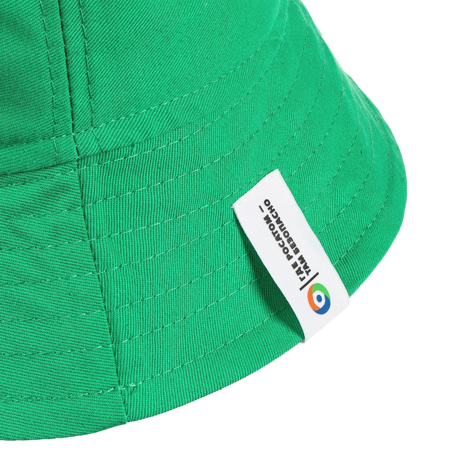 Панама Challenge, зеленая с логотипом