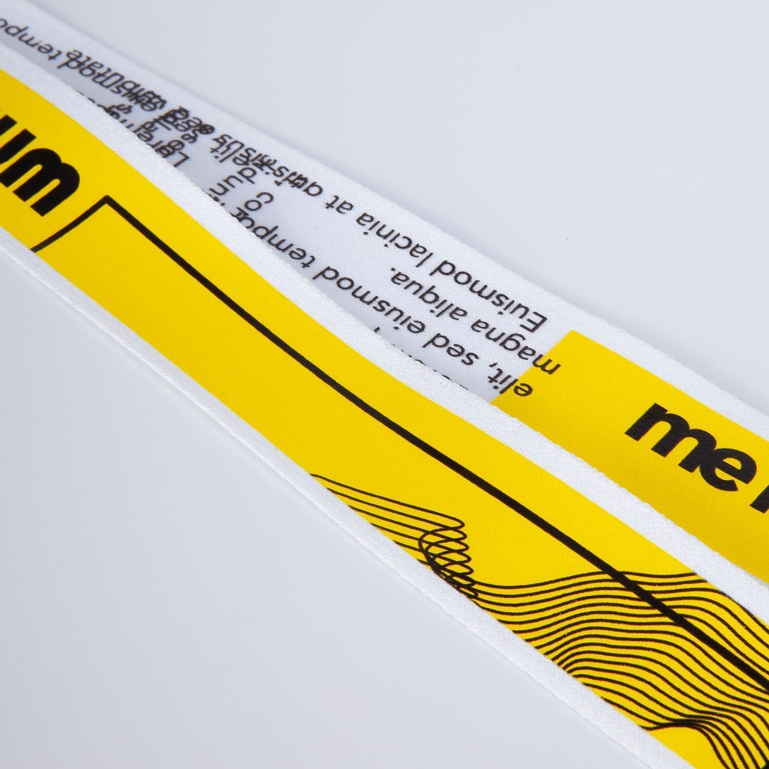 Лента Safe Lock, белая с логотипом