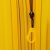 Чемодан Logoduck M, желтый с логотипом