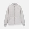 Куртка унисекс Warmbridge, светло-серая с логотипом