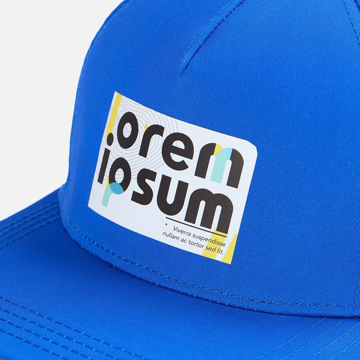 Бейсболка Seguro, ярко-синяя