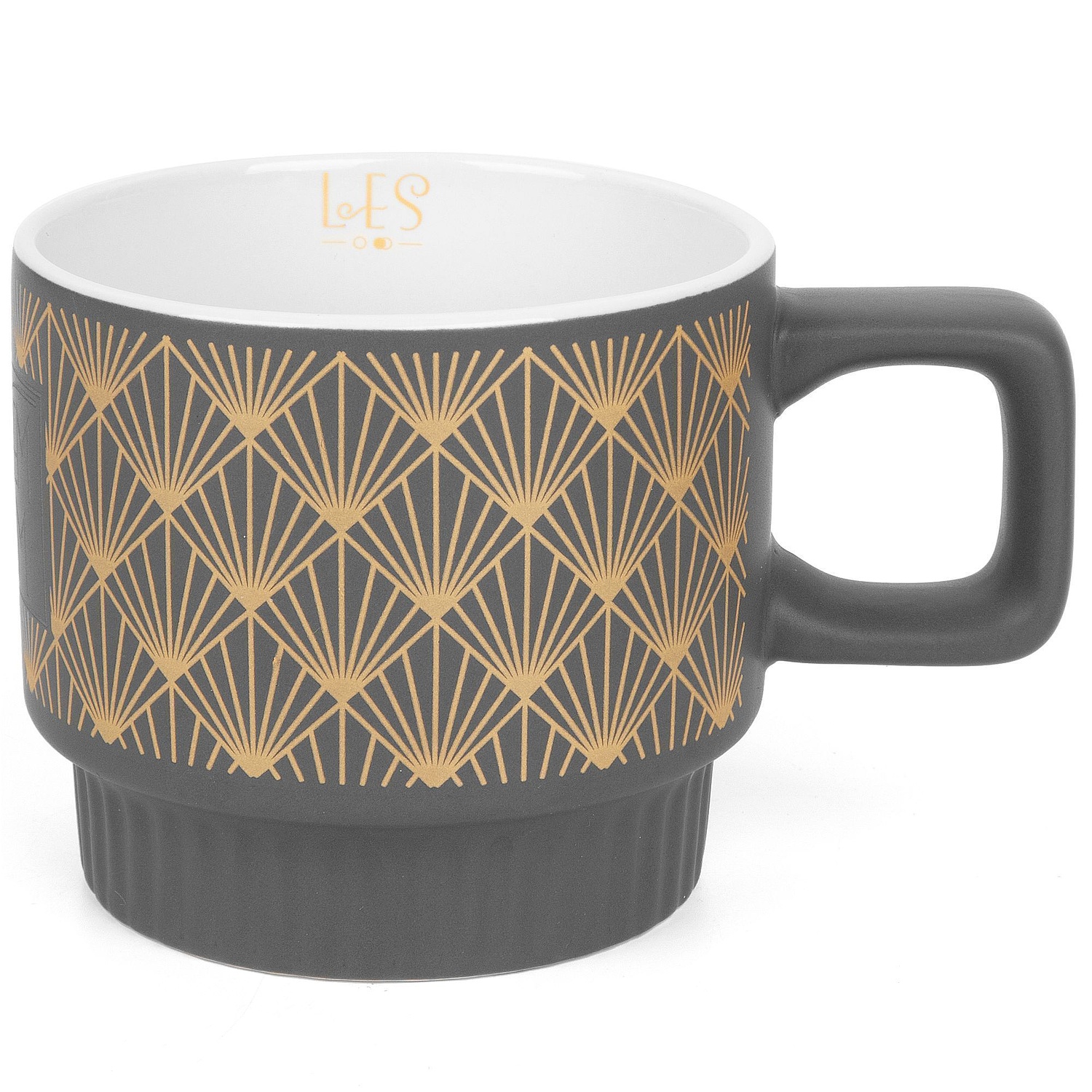 Кружка Forma Linea, серая с логотипом