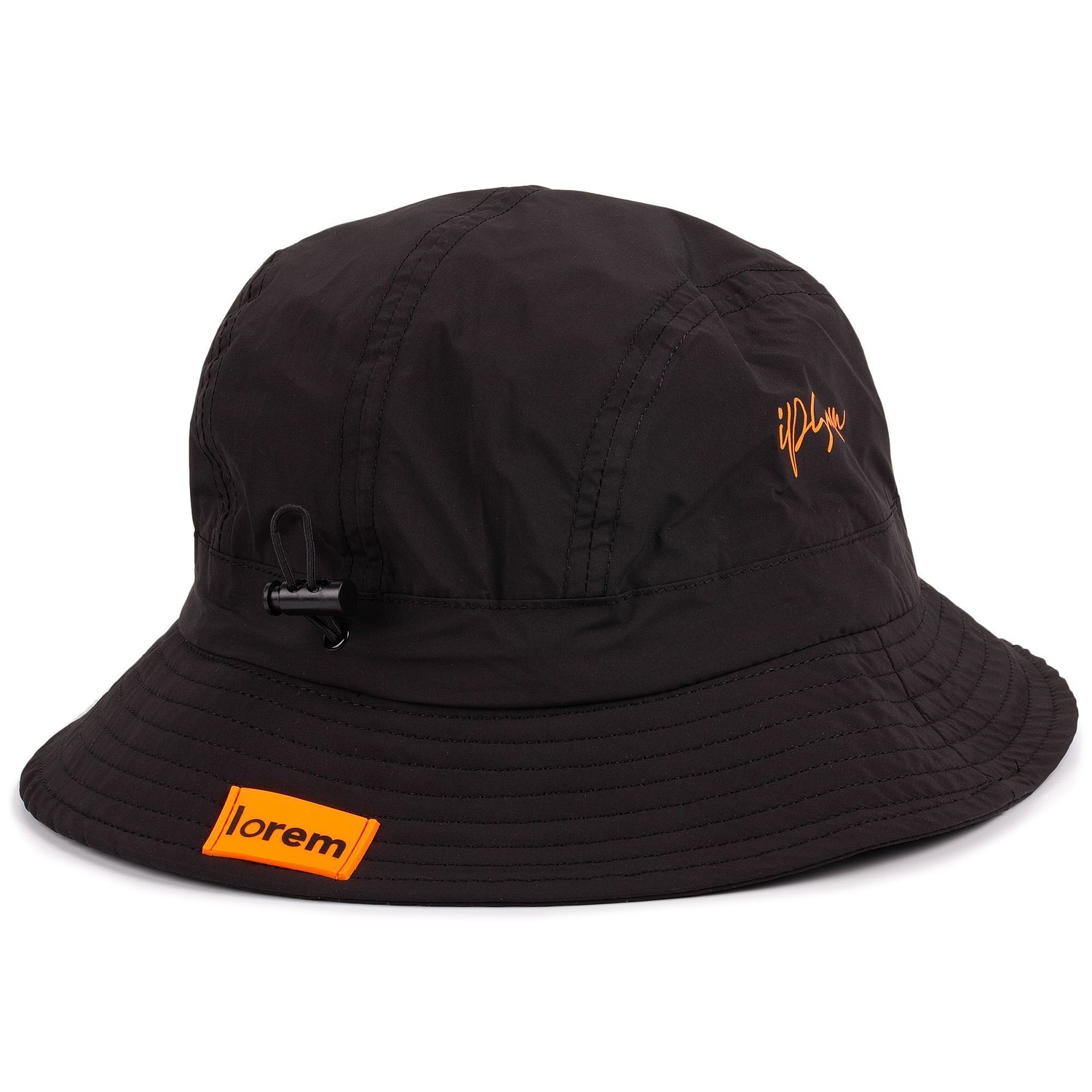 Панама Ben Mac, черная с логотипом