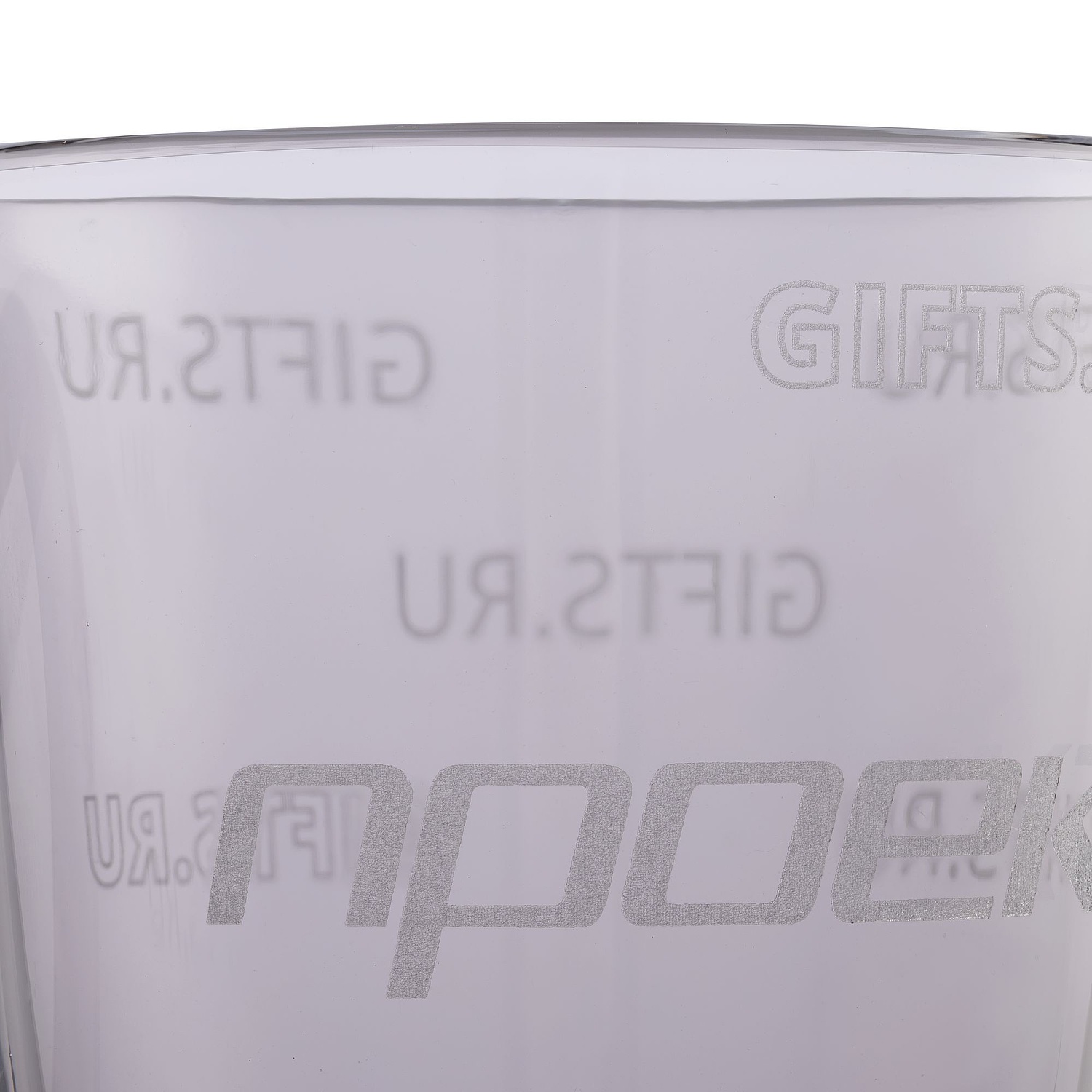 Кружка Gray, средняя, серая с логотипом