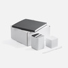 Набор Square, белый с логотипом