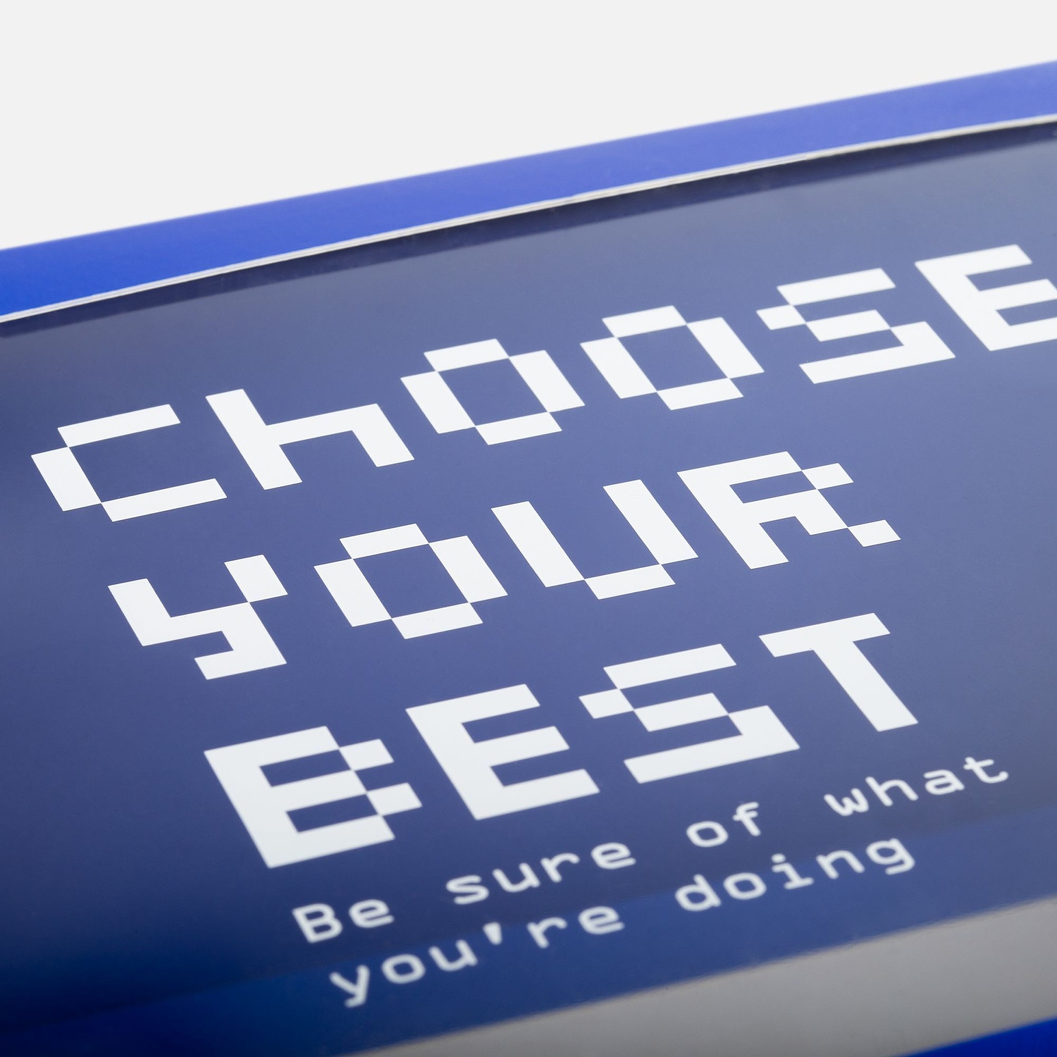 Коробка с окном InSight, красная с логотипом