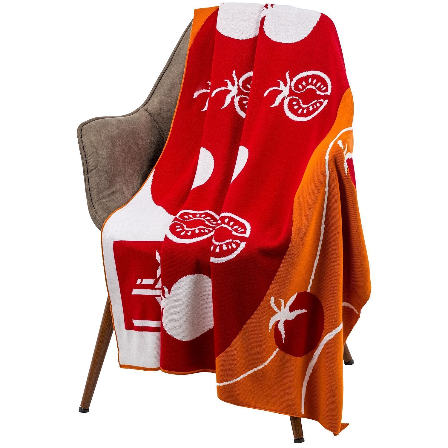 Плед на заказ Tricksy Net, 3 цвета, М, акрил с логотипом