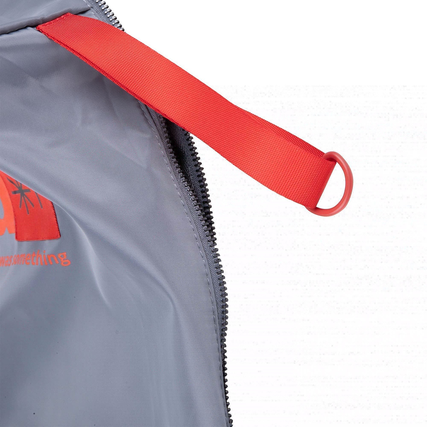 Стропа текстильная Fune 20 S, красная, 30 см с логотипом