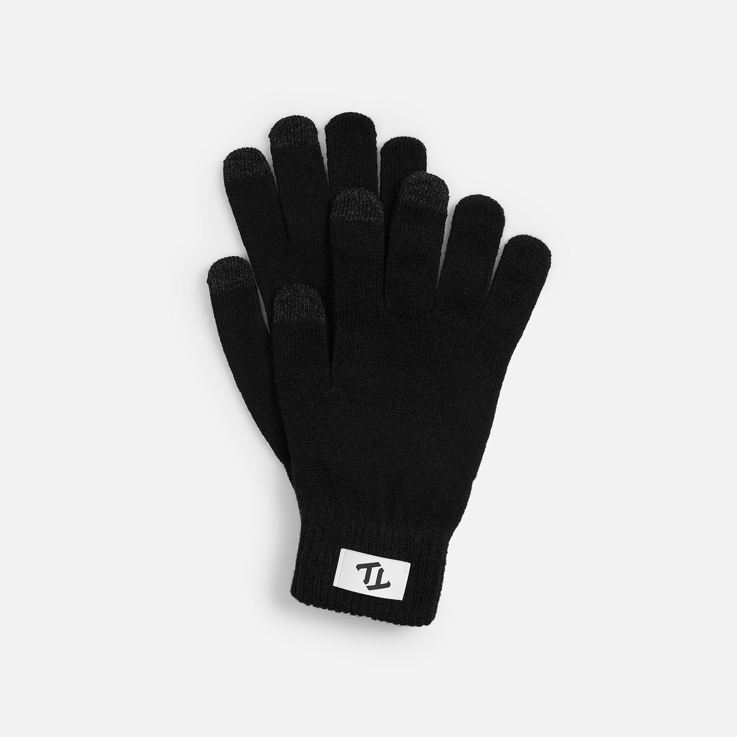 Лейбл из ПВХ Dzeta, XS, белый с логотипом