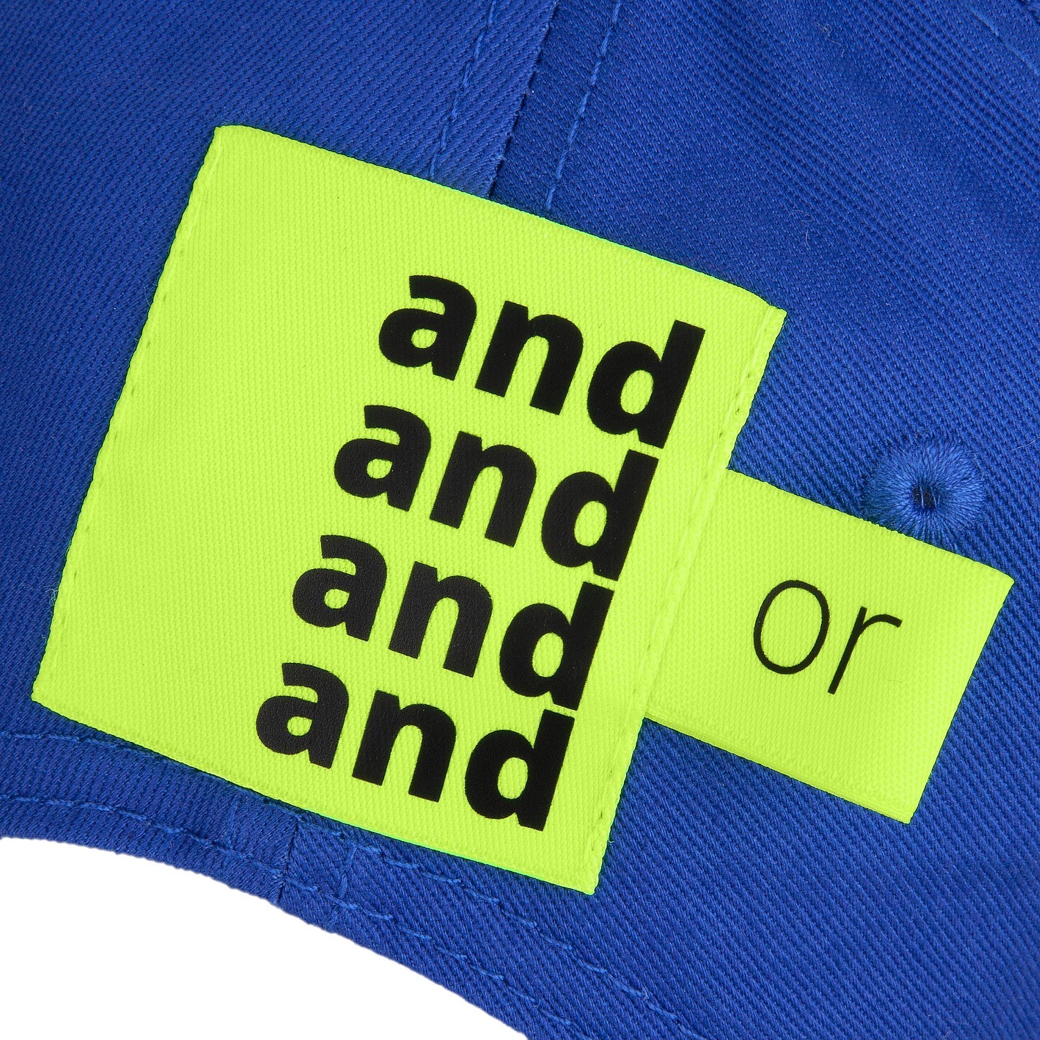 Бейсболка C2, синяя с логотипом