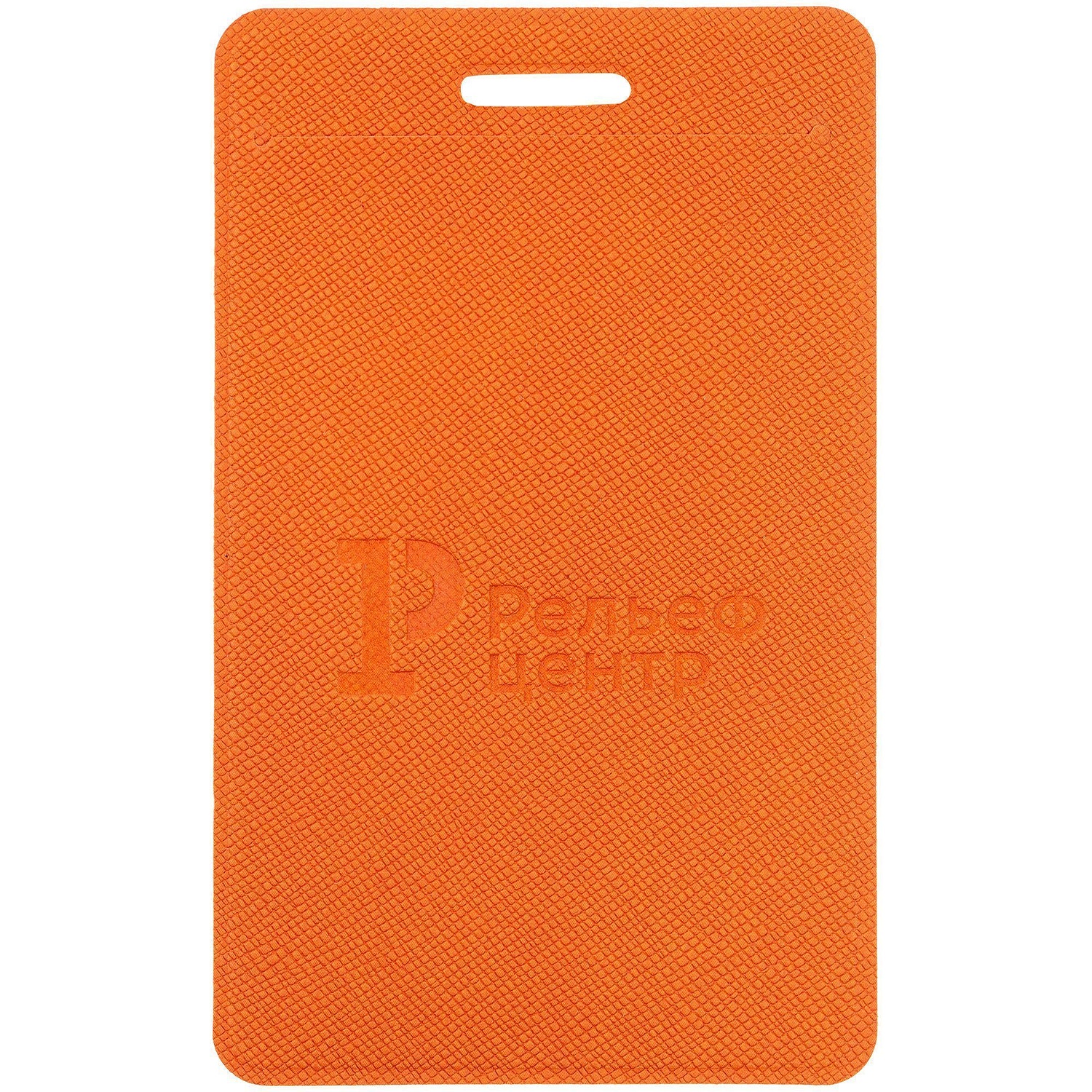 Чехол для пропуска Devon, оранжевый с логотипом