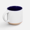 Кружка для сублимационной печати Colorisma, синяя с логотипом