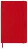 Еженедельник Moleskine Classic Large, датированный, красный