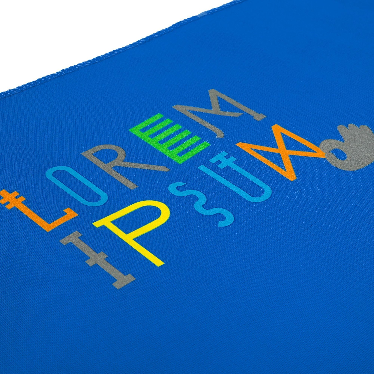 Бандана Overhead, ярко-синяя с логотипом