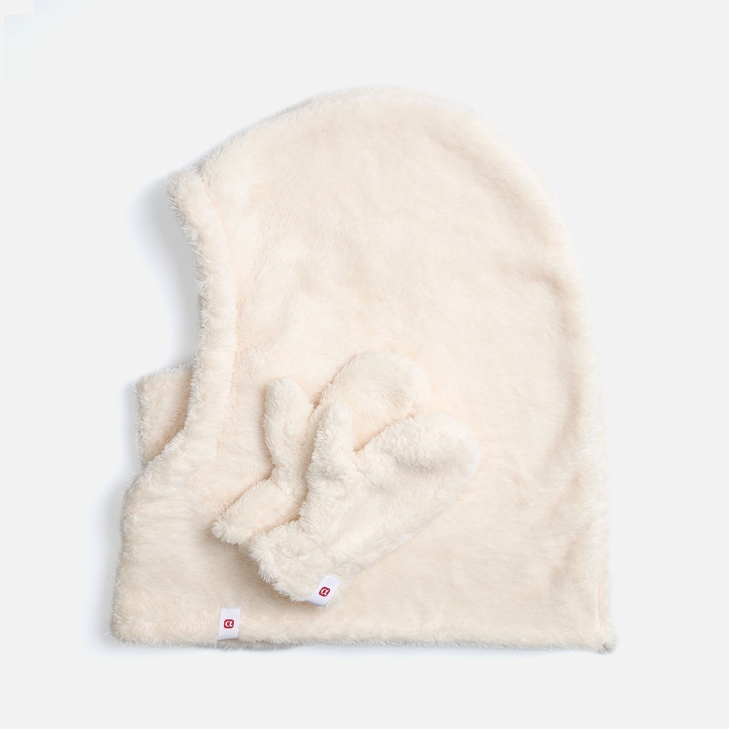 Лейбл тканевый Epsilon, S, белый с логотипом