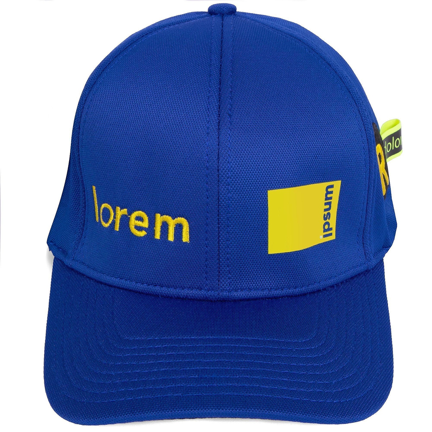 Бейсболка Harris, синяя с логотипом