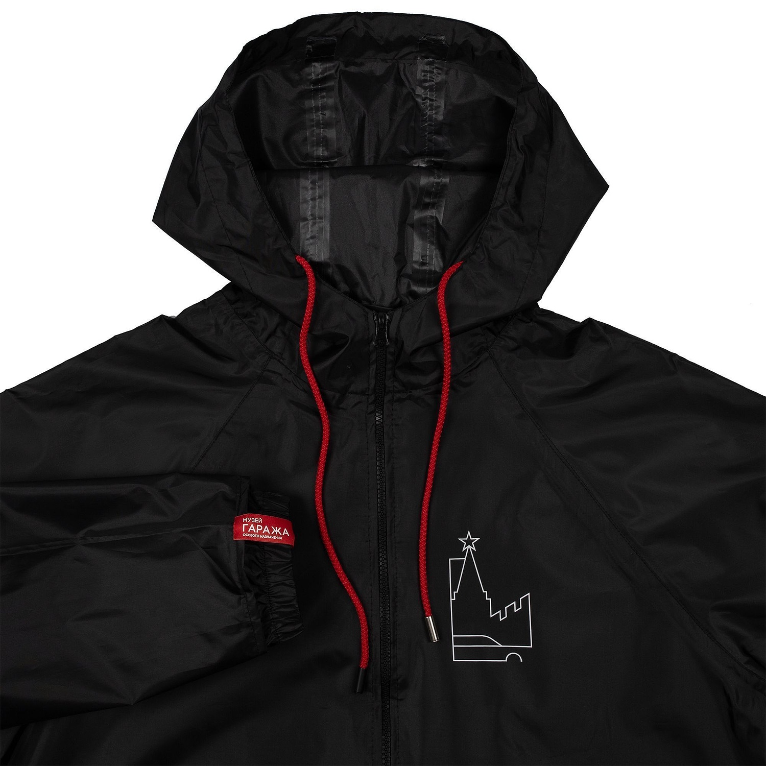 Дождевик Rainman Zip Pro, черный с логотипом