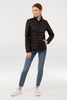 Куртка женская Wilson Women, черная с логотипом