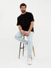 Футболка Oversize Premium, черная с логотипом