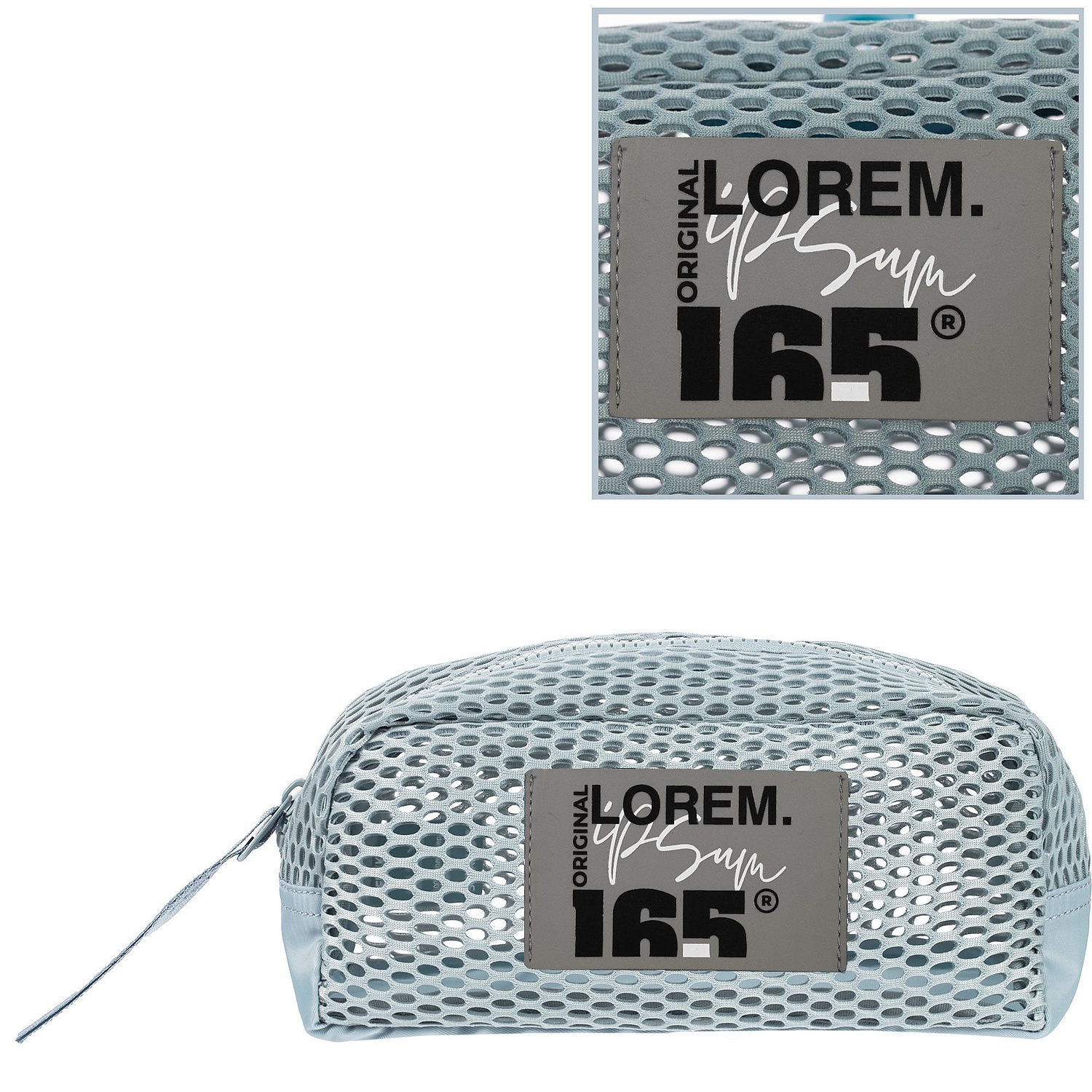 Лейбл Listra Soft Touch, XL, серый с логотипом