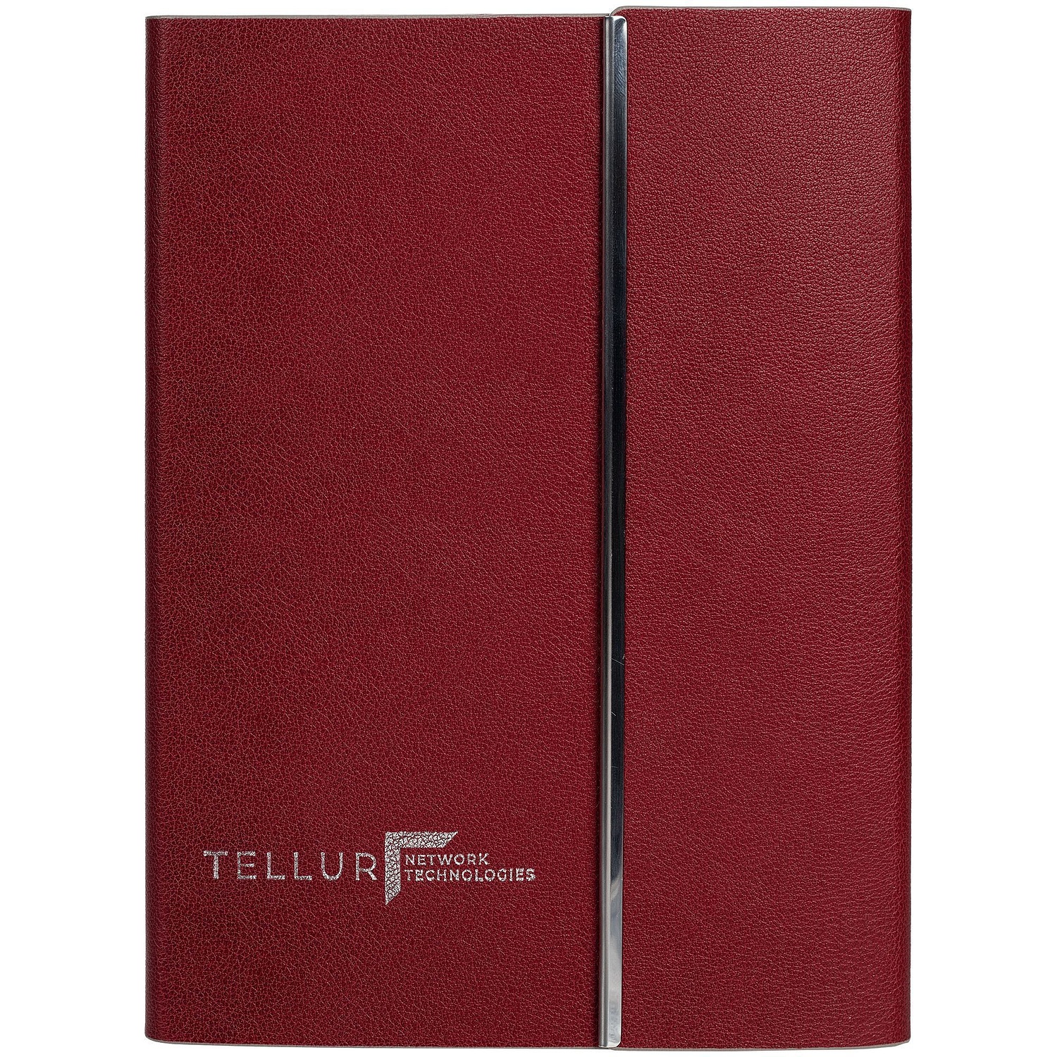 Ежедневник Petrus Flap, недатированный, красный с логотипом