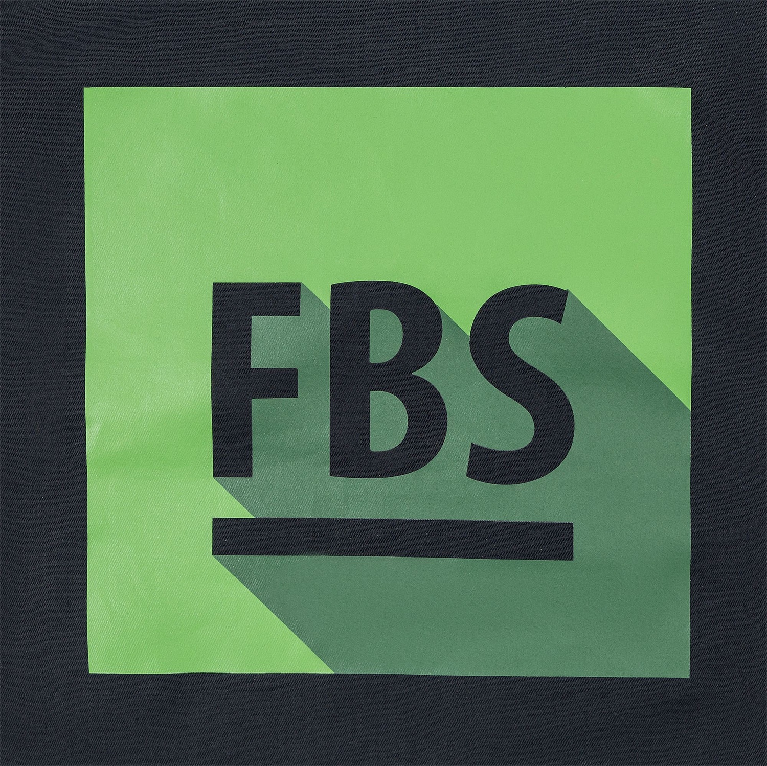 Рюкзак Nock, черный с черной стропой с логотипом