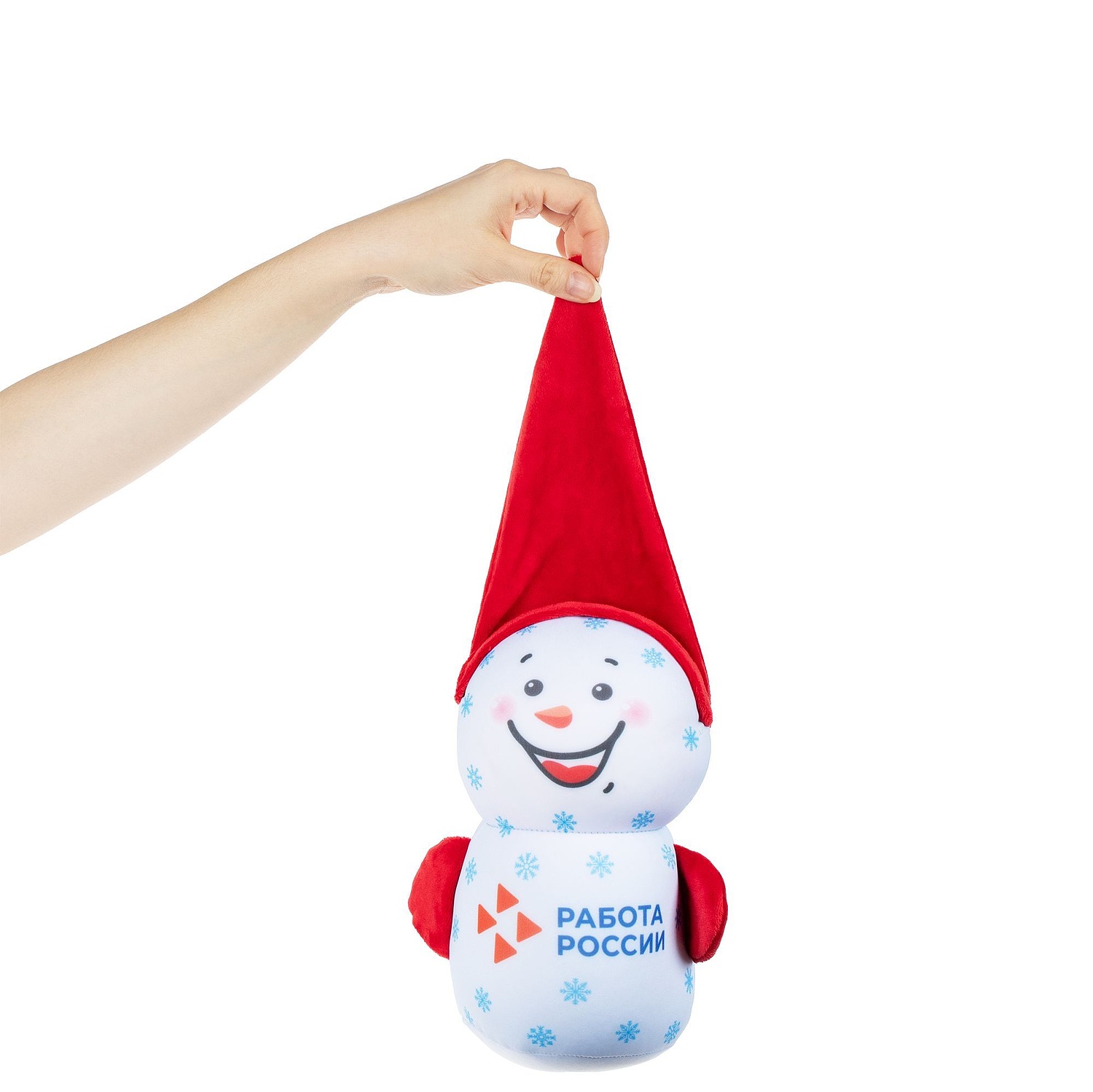 Подушка декоративная FrostyLove на заказ, снеговик