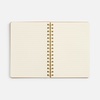 Ежедневник Spiral, недатированный, бежевый