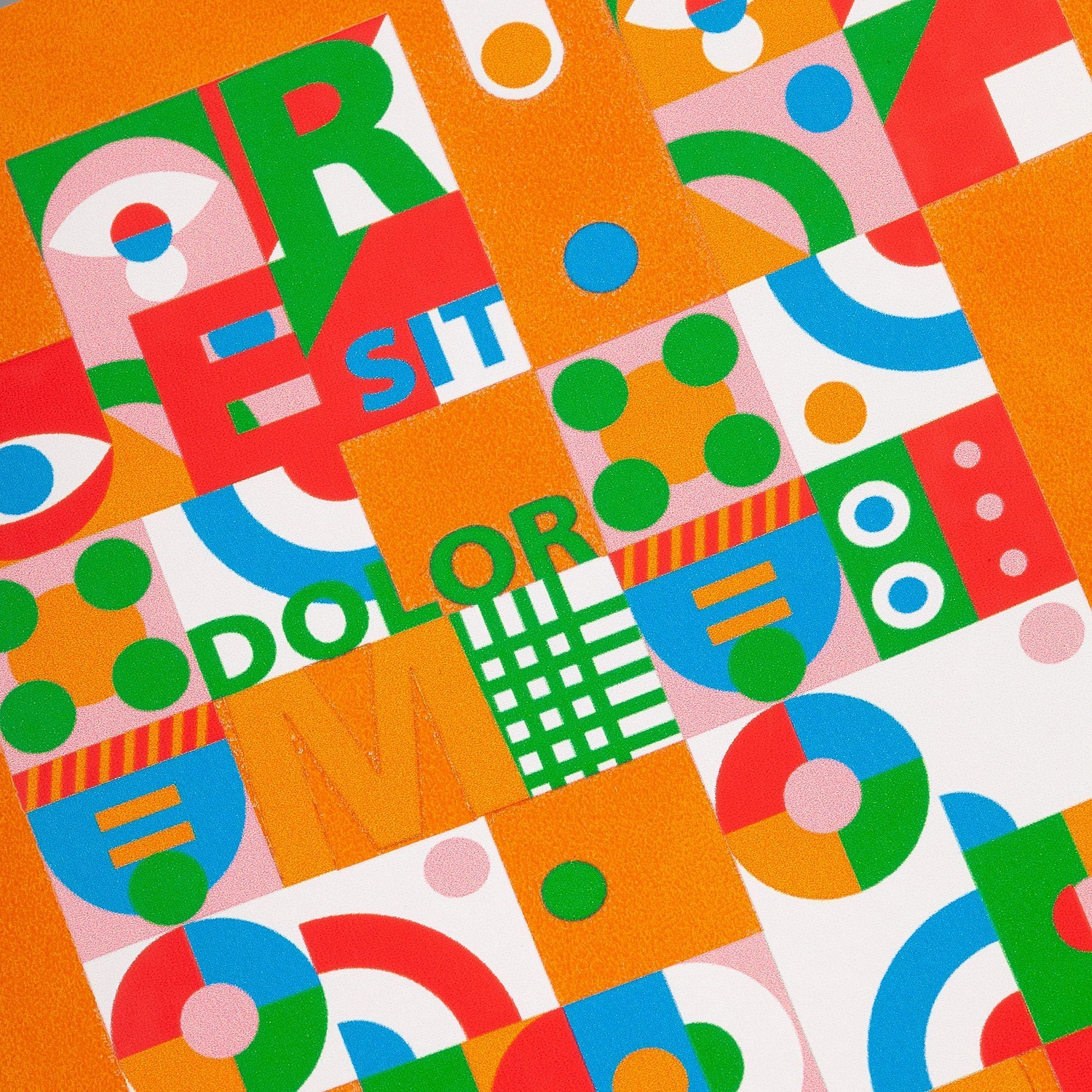 Набор Luba Walk, оранжевый с логотипом