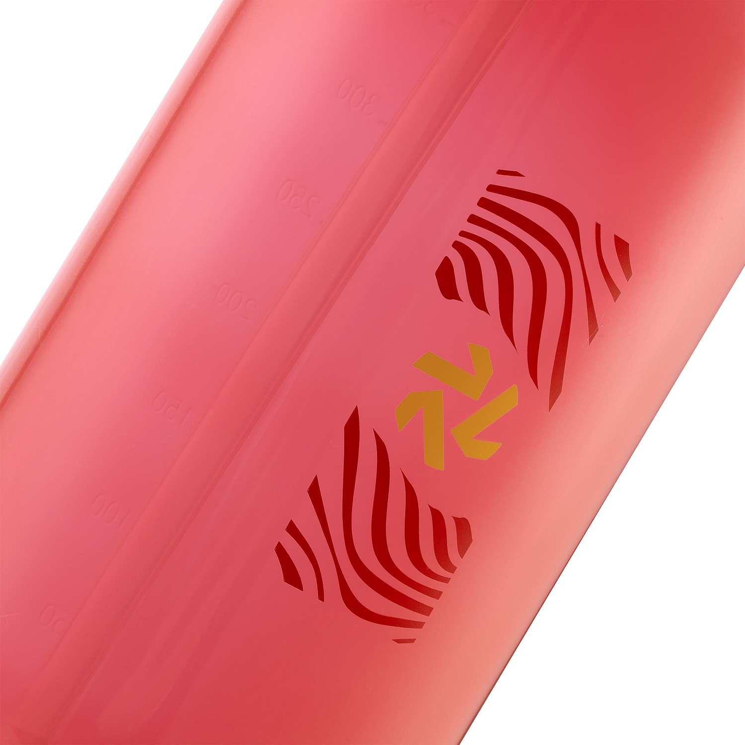 Бутылка для воды Aquarius, красная с логотипом