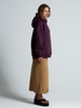 Худи Kulonga Oversize, фиолетовое с логотипом