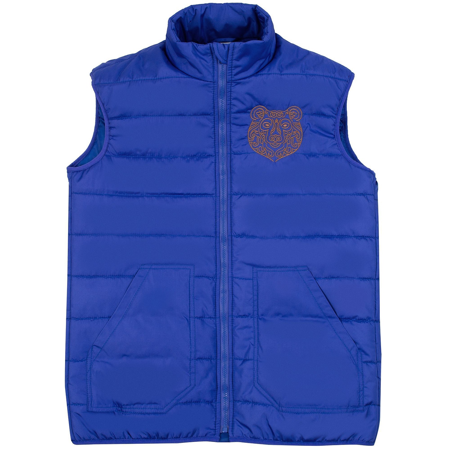 Жилет Leven, ярко-синий с логотипом