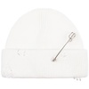 Шапка Pricker, белая с логотипом